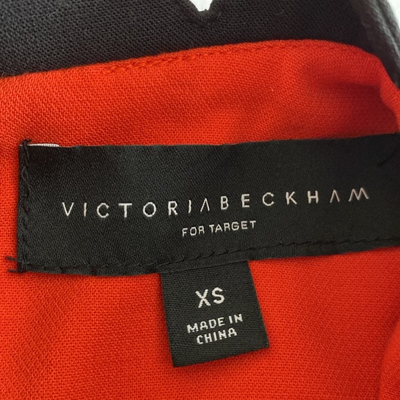 Victoria Beckham X Target scalloped bodice flounce hem sleeveless dress Size XS - Picture 5 of 16